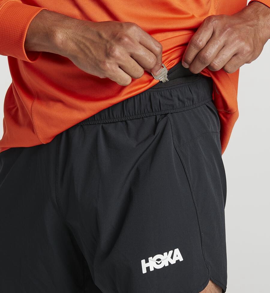 Hoka One One Korte Broek Heren - Performance - Zwart - XT3624195